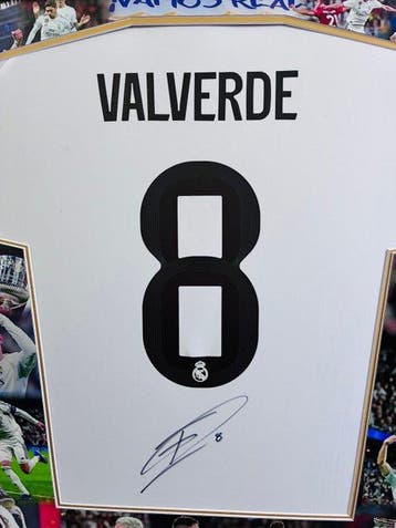 Federico Valverde - Exclusive Hand Signed – Real Madrid, Verzamelen, Nieuw