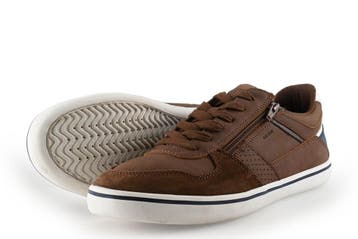 Geox Sneakers in maat 42 Bruin, Bruin, Verzenden, Zo goed als nieuw, Sneakers