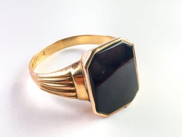 Ring - 18 karaat Geel goud, Nieuw