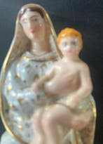 Beeldje - Maria met kind - Porselein