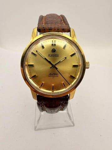 Roamer - Anfibio - 17 Jewels - Original Crown and Buckle -, Bijoux, Sacs & Beauté, Montres | Hommes