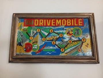 Sega - Drive mobile 1968 - Vetrofania cabinato Sega, Nieuw
