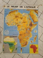Frankrijk - Afrika; MDI - Le relief de lAfrique et les, Nieuw