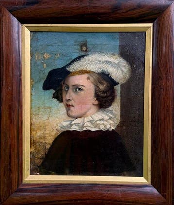 Europese school (XIX) - Portrait of a Young Boy