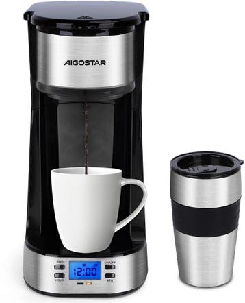 Koffiezetapparaat - filterkoffie - met thermoskan - RVS, Elektronische apparatuur, Koffiezetapparaten, Verzenden, Nieuw