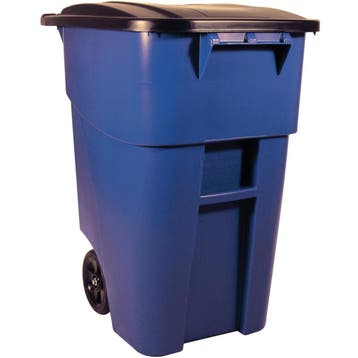 Rolcontainer | BRUTE | Kunststof | Blauw | 189.3L |, Verzenden, Nieuw in verpakking