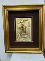 Salvador Dali (1904-1989) - Reliëf, Crucifixion - 73 cm -, Antiek en Kunst