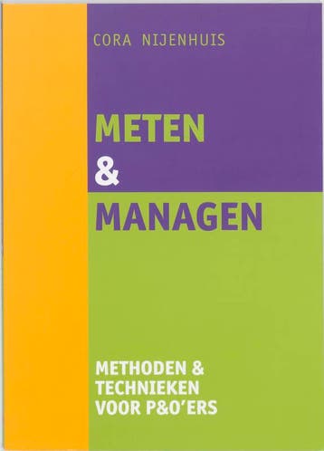 Meten en managen 9789058711687 Cora Nijenhuis, Verzenden, Cora Nijenhuis