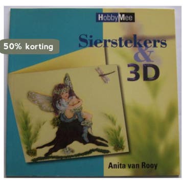 Sierstekers & 3D / Hobby Mee 9789058770592 A. van Rooy, Verzenden, Gelezen, A. van Rooy