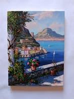 Antonio Russo (XX) - Terrazza a Sorrento (costiera
