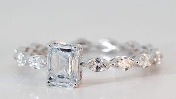 Zonder minimumprijs - Ring - 14 karaat Witgoud - 2.08ct. tw., Nieuw