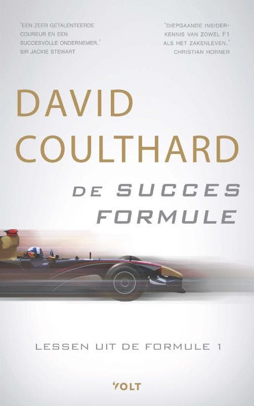 De succesformule 9789021419381 David Coulthard, Boeken, Hobby en Vrije tijd, Zo goed als nieuw, Verzenden