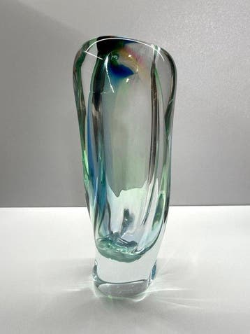 Novy Bor Glassworks - Josef Rozinek - Vase - Verre - Bullet
