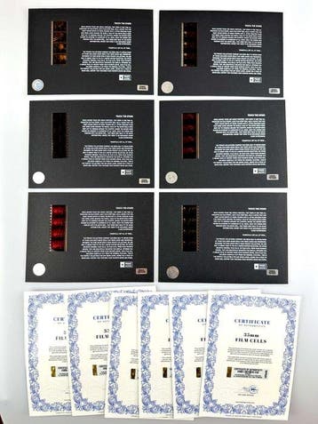 Star Wars – Very Rare Complete Saga Set of 6 Mounted 35mm, Nieuw