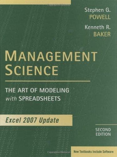 Management Science 9780470393765 Stephen G. Powell, Livres, Langue | Anglais, Envoi
