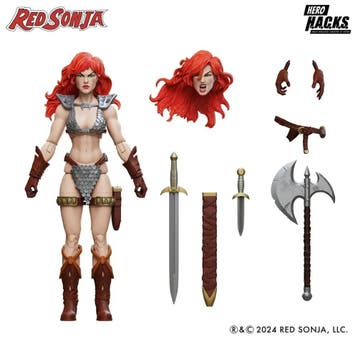 Red Sonja Hero H.A.C.K.S. Action Figure Red Sonja, Ophalen of Verzenden, Nieuw