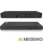 ACT USB-C Triple 4K Docking Station, Verzenden, Nieuw