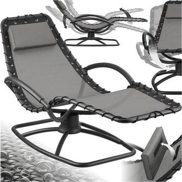 2dekans | tectake® - Ligstoel Toulon - Ergonomische, Tuin en Terras, Ophalen of Verzenden, Nieuw