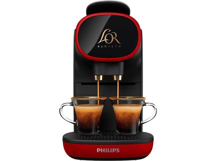 Philips -  L’or Barista Koffiezetapparaat  Rood, Elektronische apparatuur, Koffiezetapparaten, Nieuw, Koffiepads en cups, Koffiemachine