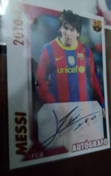 Colección completa Barcelona Panini 2010. Messi autografo 50, Collections