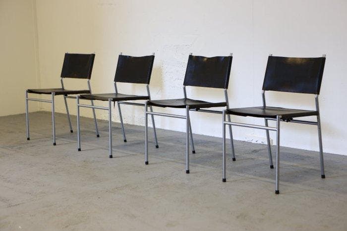t Spectrum - Martin Visser - Eetkamerstoel (4) - SE06 -, Antiek en Kunst, Antiek | Meubels | Stoelen en Sofa's
