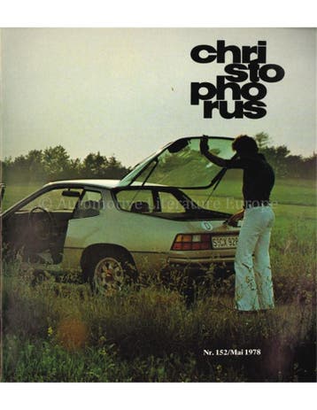 1978 PORSCHE CHRISTOPHORUS MAGAZINE 152 DUITS, Ophalen of Verzenden