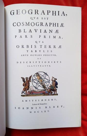 Joan Blaeu - Atlas Maior of 1665 “The greatest and finest, Boeken, Nieuw