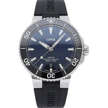 Oris - Aquis Date Watch 1.6 Blue - 01 733 7766 4135-07 4 22, Nieuw
