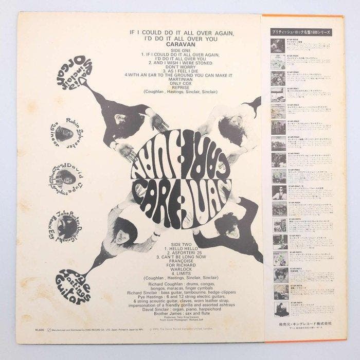 Caravan - If I Could Do It All Over Again, Id Do It All, Cd's en Dvd's, Vinyl Singles