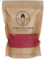 Kaarsenzand Pearl Sand Bordeaux inclusief 4 lonten 400 g, Nieuw