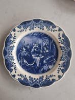 Regina, Delfts Blauw - Regina - Wandbord (3) - Aardewerk -