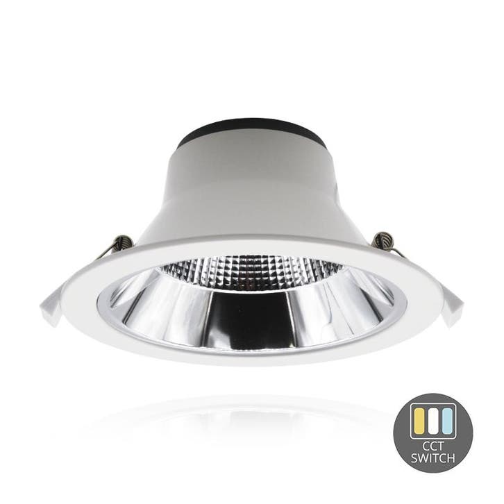 LED Downlighter Tri-Color 13W Ø17cm Wit IP22, Huis en Inrichting, Lampen | Overige, Nieuw, Verzenden