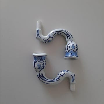 De Porceleyne Fles, Delft - Chandelier (2) - Faïence -, Antiek en Kunst