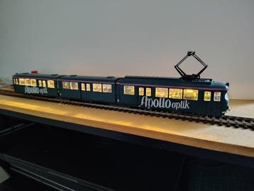 Roco H0 - 43179 - Tramway miniature (1) - Tram articulé en