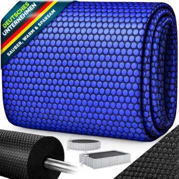 Zwembad Afdekzeil - Rond - Solarzeil - 500 cm - Blauw - Till, Tuin en Terras, Zwembad-toebehoren, Verzenden, Nieuw