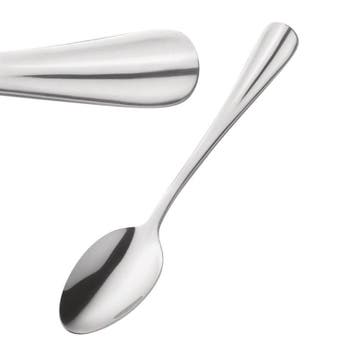 Koffielepels | BAGUETTE | RVS | 12 Stuks | Lengte 140mm, Verzenden, Nieuw in verpakking