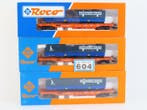 Roco H0 - 44311E/46354 - Modeltrein goederenwagon (3) - 3