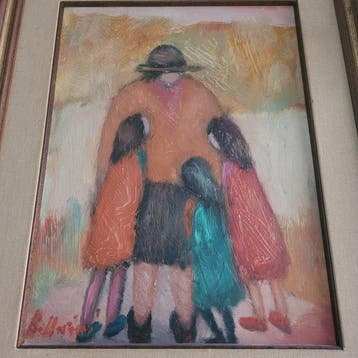 Ferdinando Bellorini (1913–2011) - Mamma con i figlioli