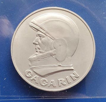 Russie. Medal 1991 - Yuri Gagarin / 30th Anniversary of the