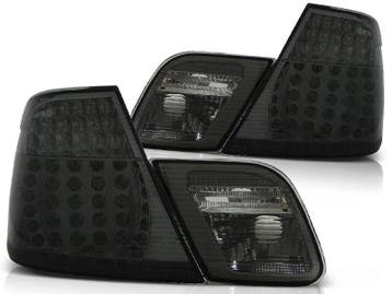 LED Achterlichten Smoke BMW 3 Serie E46 Coupe B6038, Auto-onderdelen, Nieuw, BMW