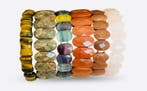 verschillende Facetsarmband - Hoogte: 2 cm - Breedte: 7 cm-, Verzamelen