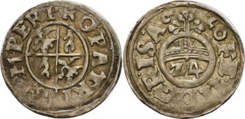 Kipper-1/24 taler, daalder 1620 Braunschweig-wolfenbuette..., Verzenden, België