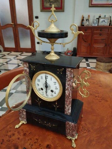 Pendule de cheminée - Antique Bronze - 1850-1900