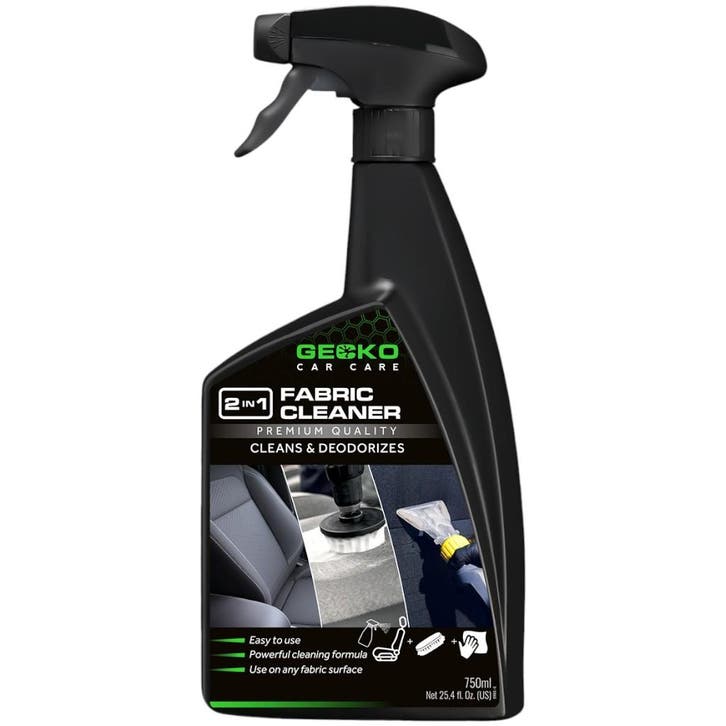 Gecko 2in1 Fabric Cleaner Bekledingreiniger 750ml, Auto diversen, Onderhoudsmiddelen, Verzenden
