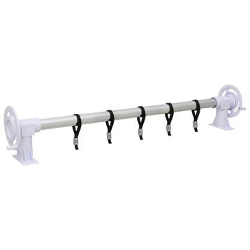 vidaXL Zwembadhoesroller met kunststof frame, Tuin en Terras, Zwembaden, Verzenden, Nieuw