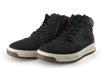 Rieker Veterboots in maat 41 Zwart, Verzenden, Zwart, Boots, Zo goed als nieuw