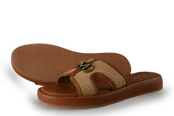 Mexx Muiltjes in maat 42 Beige, Mexx, Verzenden, Beige, Zo goed als nieuw