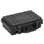 vidaXL Flightcase draagbaar 30x22x10 cm PP zwart, Verzenden