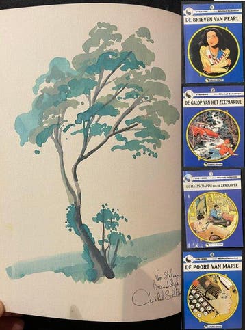 Yin Yang - complete reeks SC - opdrachttekening - 4 Album -, Boeken, Nieuw