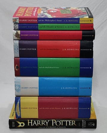 J.K. Rowling - Complete Authentic Set of Harry Potter